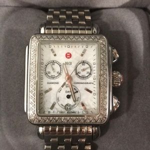 Michele Deco Diamond Watch